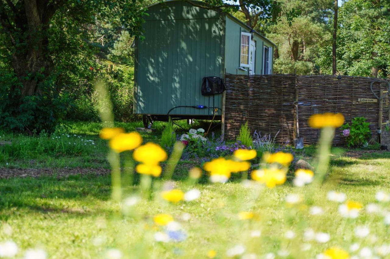 The Laburnum Retreat Shepherd Hut Private Hot Tub Upper Hulme Екстер'єр фото